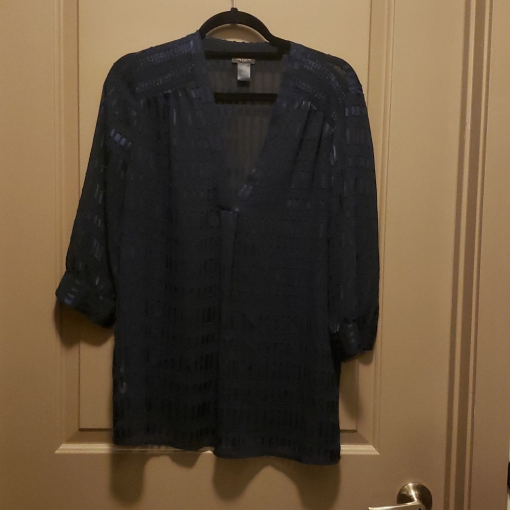Sheer Tunic Top
